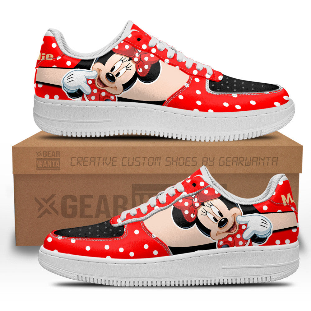 Minnie Custom Cartoon Air Sneakers LT13 1 GearWanta