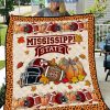 Mississippi State Bulldogs NCAA Football Welcome Fall Pumpkin Halloween Fleece Blanket Quilt2B1 RM8nd