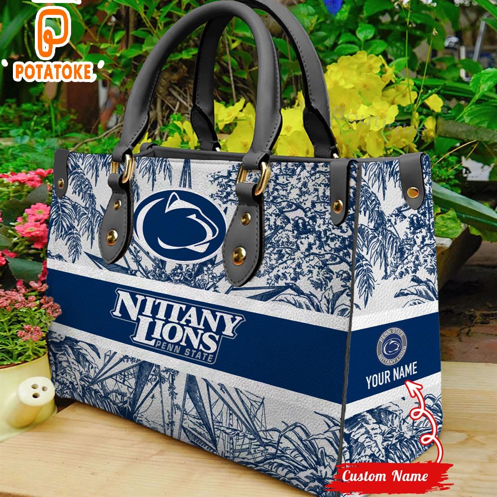 NCAA Penn State Nittany Lions Women Leather Hand Bag