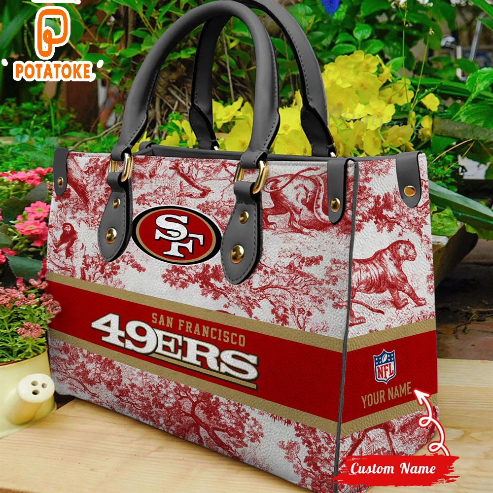 NFL San Francisco 49ers Women Leather Hand Bag