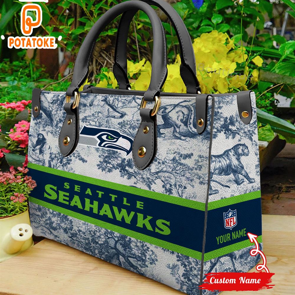 NFL Seattle Seahawks Women Leather Hand Bag