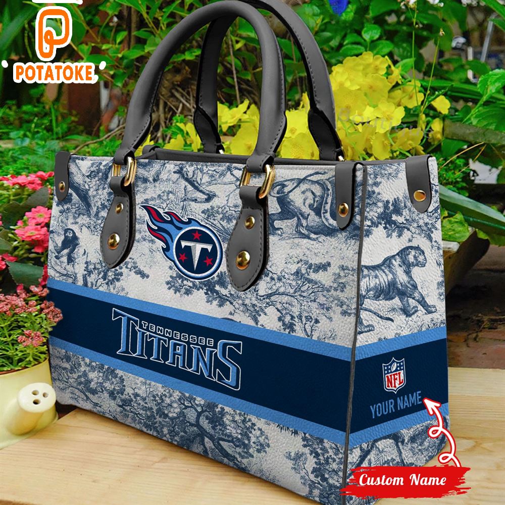 NFL Tennessee Titans Women Leather Hand Bag