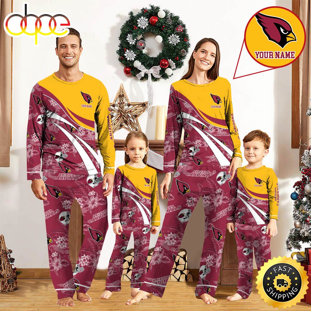 NFLArizona Cardinals Pajamas Personalized Your Name Football Team Pajamas hdmug6