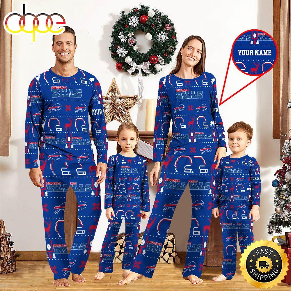 NFL Buffalo Bills Sport Pajamas Custom Your Name xhbnzw