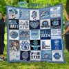 NORTH CAROLINA TAR HEELS NCAA Collection Design Fleece Blanket Quilt2B1 ukQAr