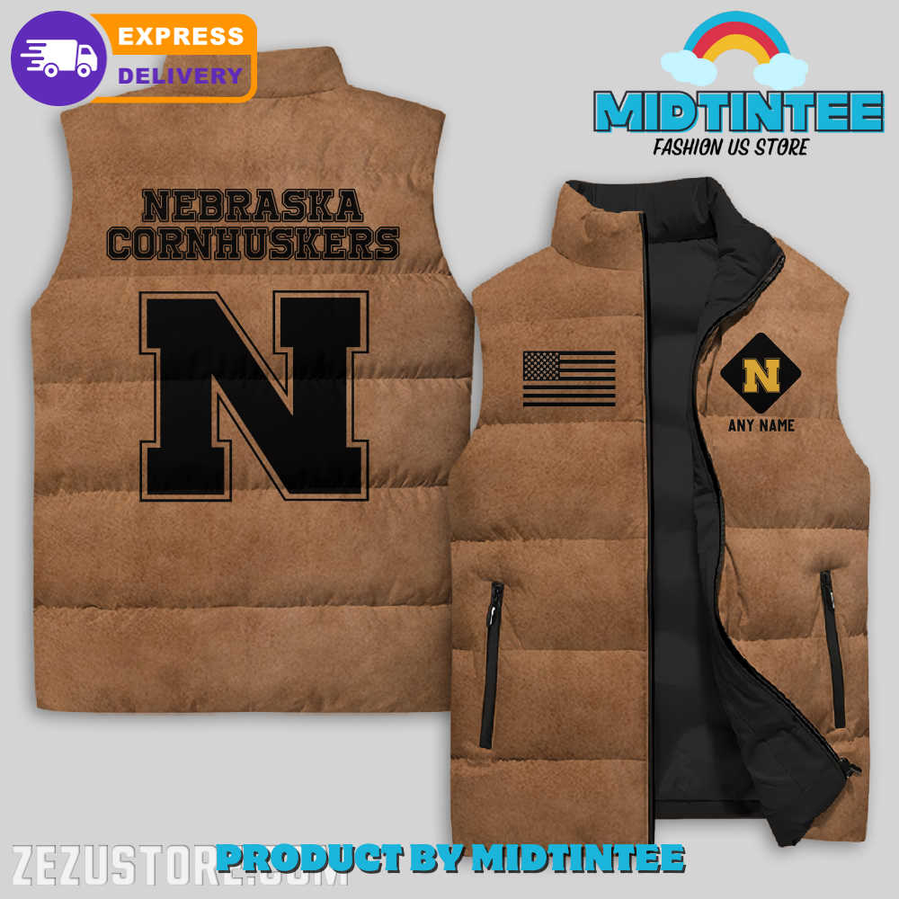 Nebraska Cornhuskers NCAA Sleeveless Jacket 1 L9oOA