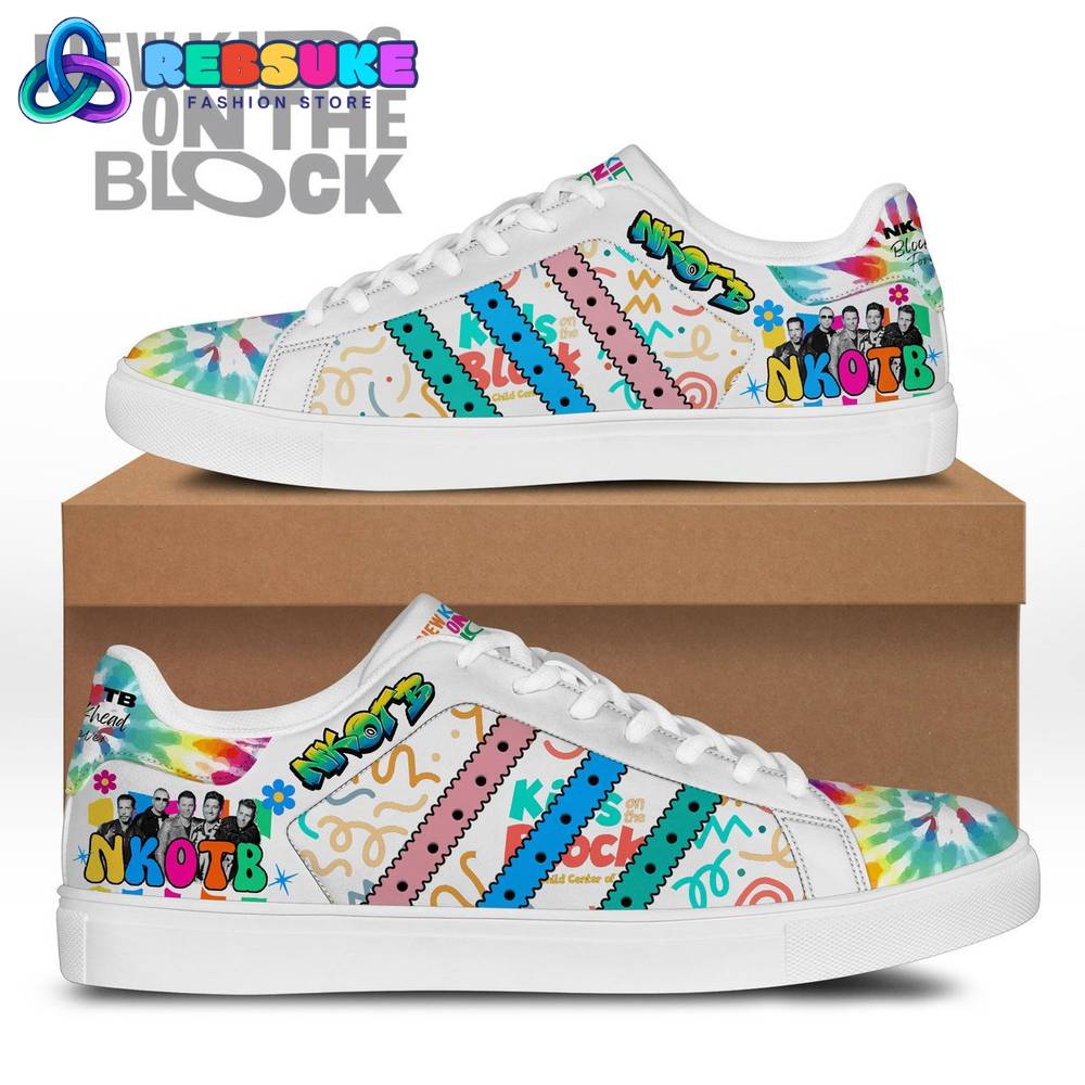 New Kids On The Block Boy Band Stan Smith Shoes 1