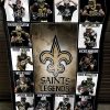 New Orleans Saints NFL Legends In History Fleece Blanket Quilt2B1 GLzkm