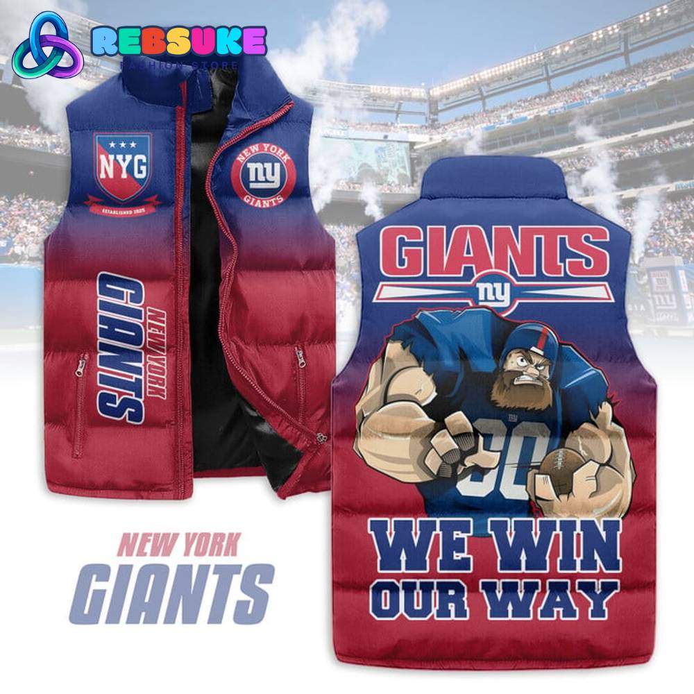 New York Giants NFL Cotton Vest 1