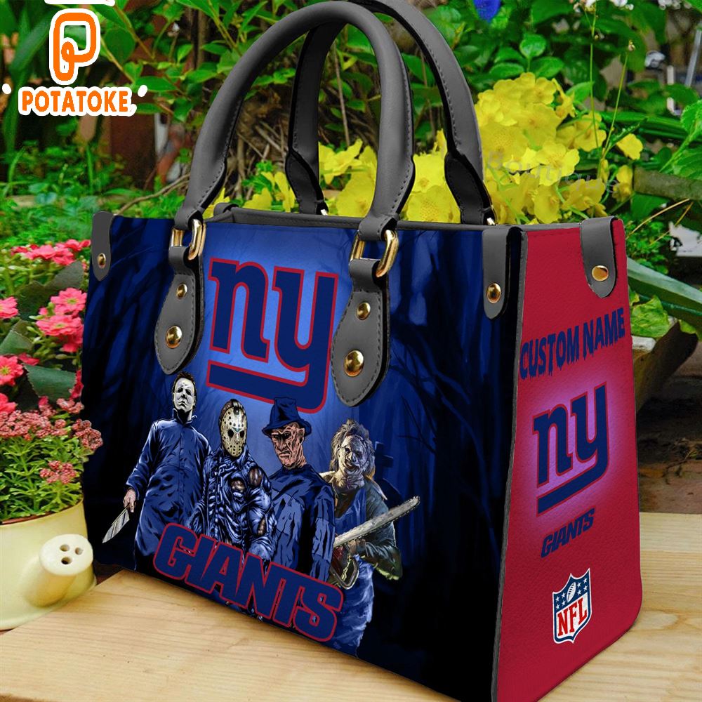 New York Giants NFL Halloween Women Leather Hand Bag