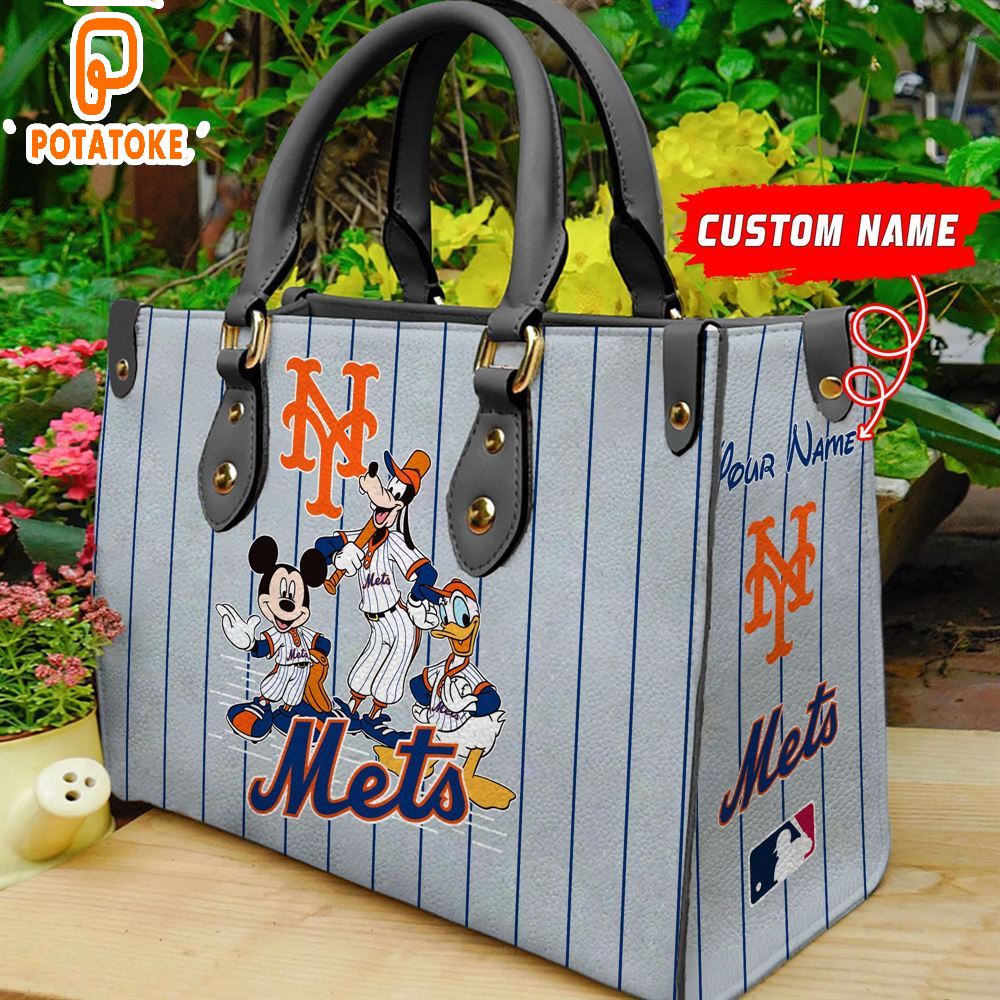 New York Mets Disney Women Leather Hand Bag