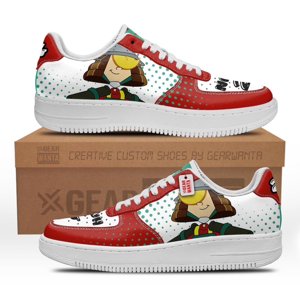 Numbuh 274 Codename Kids Next Door Custom Air Sneakers PT21 1 GearWanta