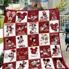 Oklahoma Sooners NCAA Mickey Disney Fleece Blanket Quilt2B1 I1XJk