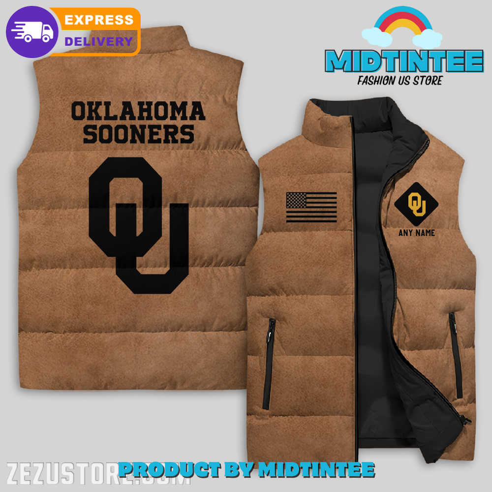 Oklahoma Sooners NCAA Sleeveless Jacket 1 7lCVx