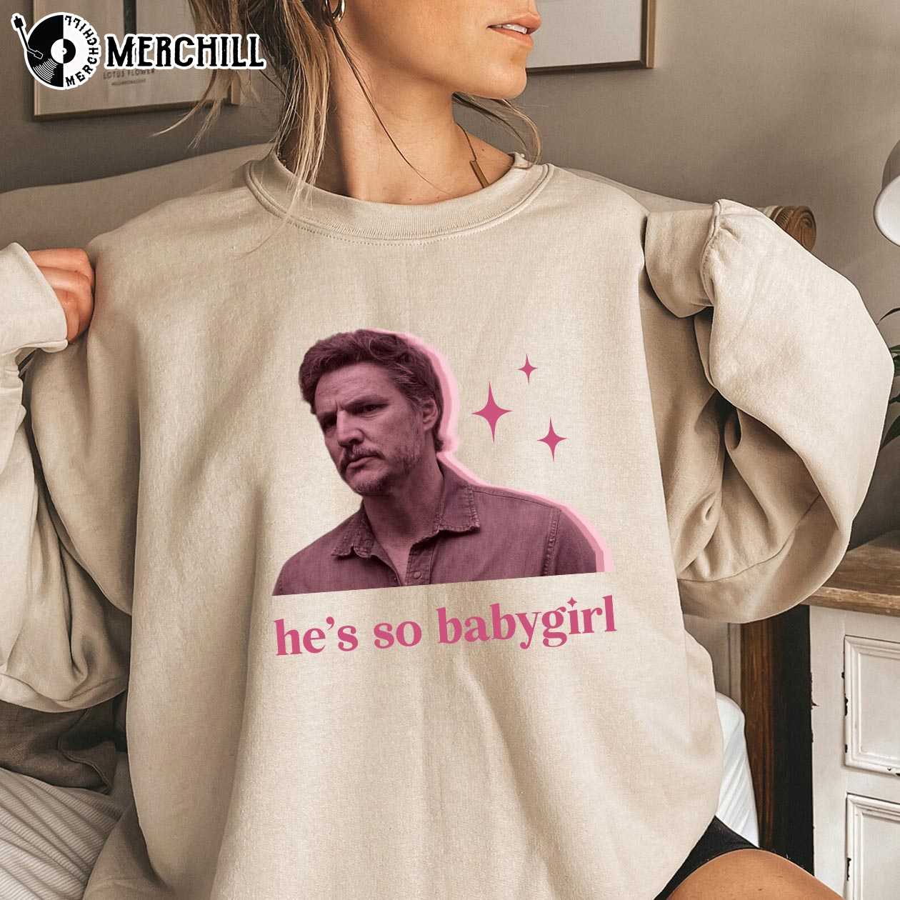 Pedro Pascal Babygirl T Shirt Zaddy Pascal Sweatshirt