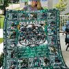 Philadelphia Eagles NFL Go Eagles Fleece Blanket Quilt2B1 1 U4LyQ