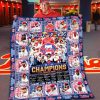 Philadelphia Phillies 2024 Champions Baseball Team Fleece Blanket Quilt 1 8Non1