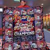 Philadelphia Phillies Champions 2024 All Star Line Up Fleece Blanket Quilt 1 yMmw3