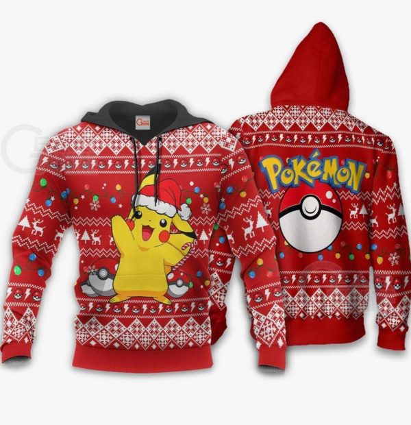 Pikachu2BSanta2BPokemon2BAnime2BXmas2BGift2BHoodie2B3D Classic2BT Shirt Sweetdreamfly2BC490EN qf3a9 600x620 1