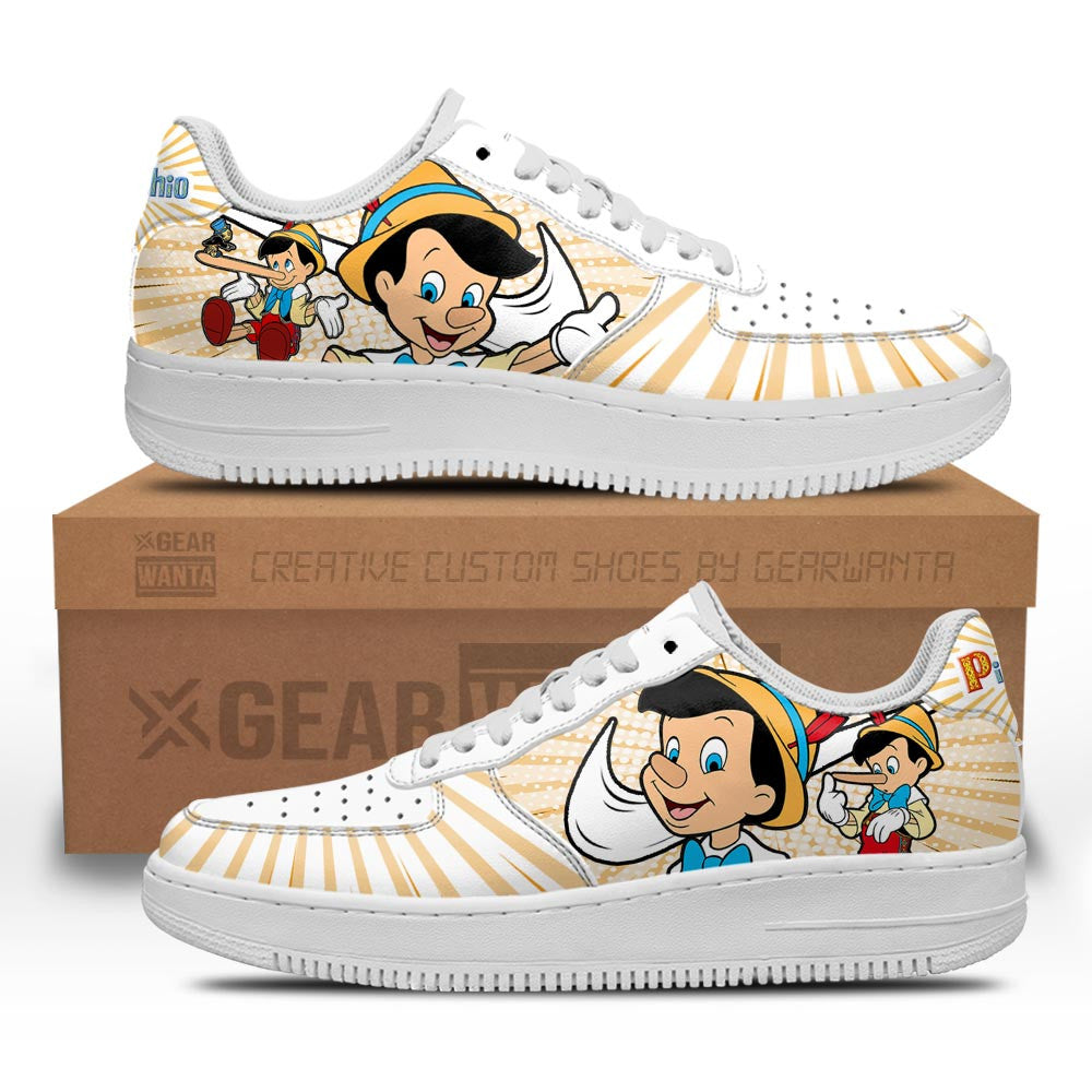 Pinocchio Air Sneakers Custom 1 GearWanta