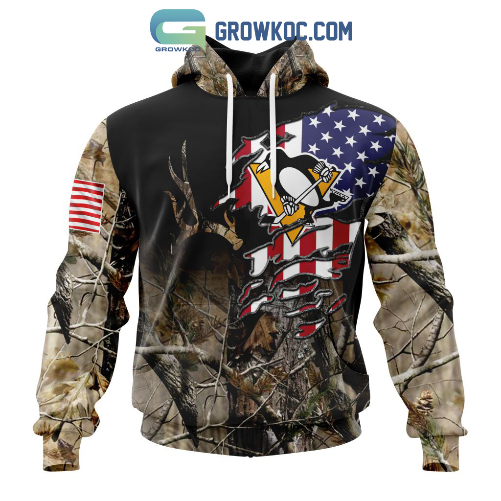 Pittsburgh Penguins NHL Special Camo Realtree Hunting Personalized Hoodie T Shirt2B1 1Sqvg