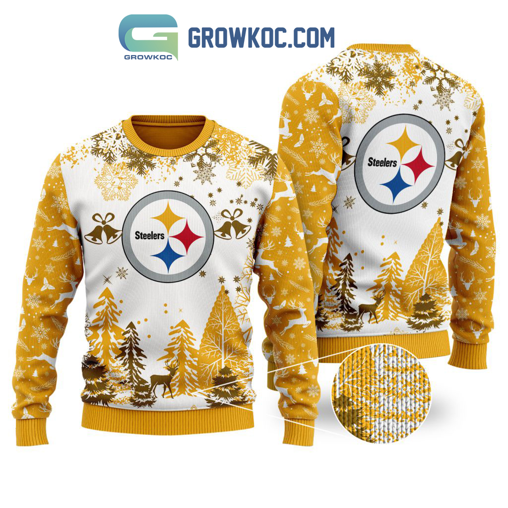 Pittsburgh Steelers Special Christmas Ugly Sweater Design Holiday Edition2B1 a349W