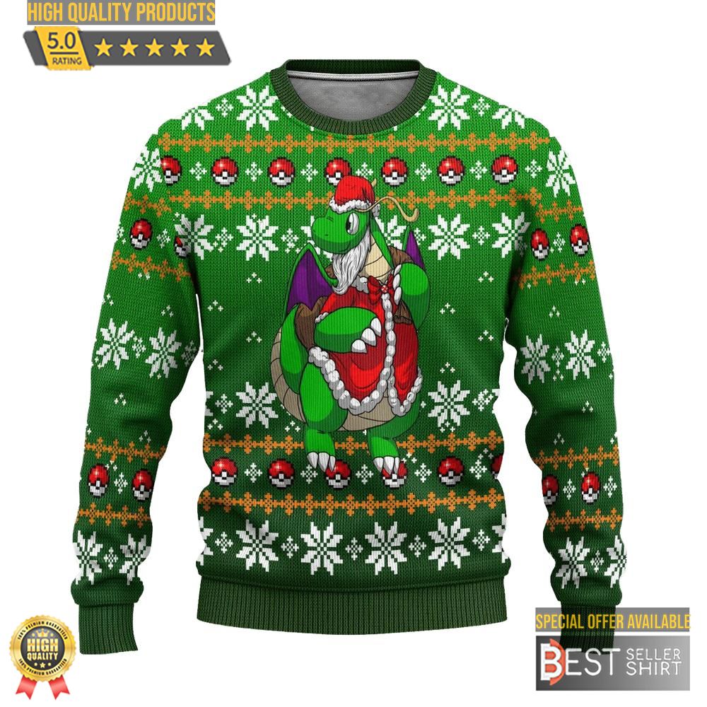 Pokemon Anime Dragonite Ugly Sweater Gifts Christmas Gifts 1