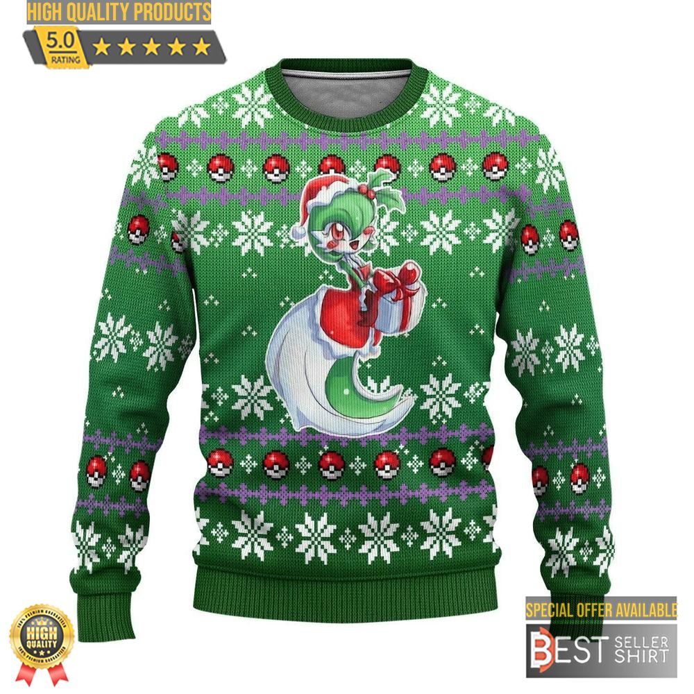 Pokemon Anime Gardevoir Ugly Sweater Gifts Christmas Gifts 1