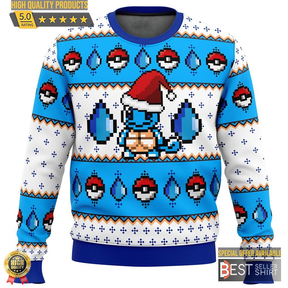 Pokemon Anime Squirtle Ugly Sweater Gifts Christmas Gifts 1