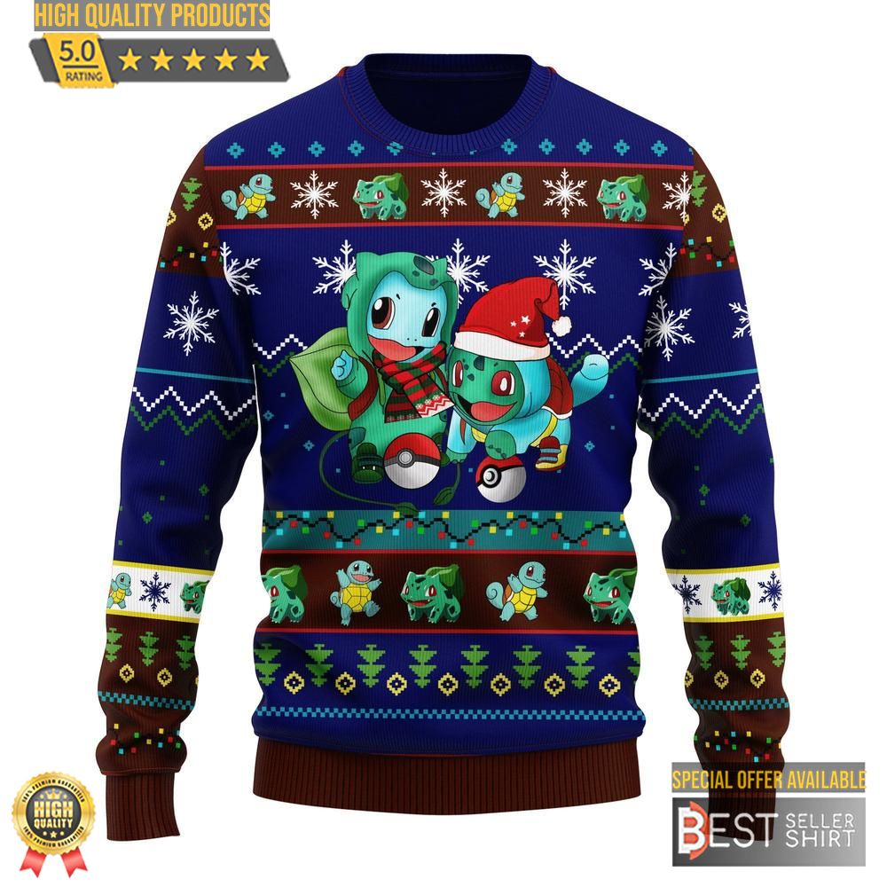 Pokemon Anime Ugly Sweater Gifts For Fan Christmas Gifts 1