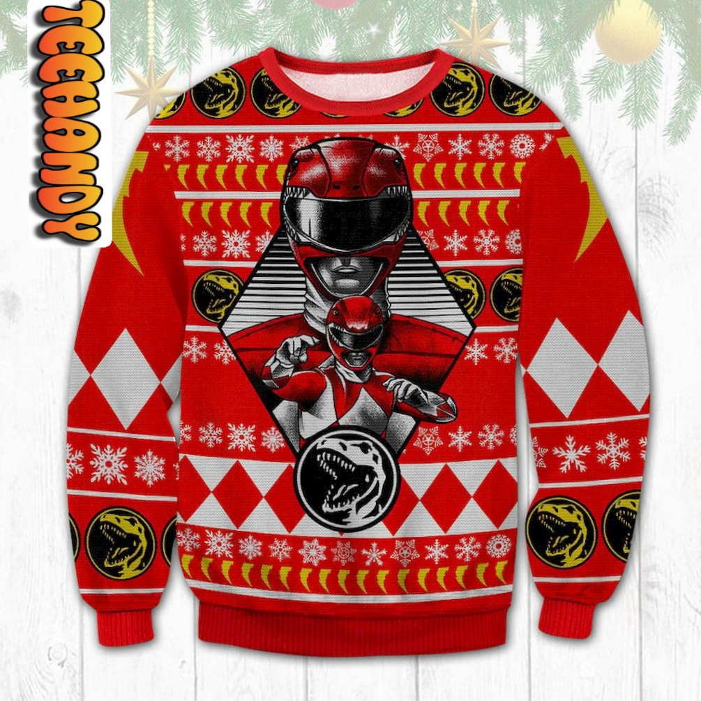 Power Rangers Ugly Christmas Sweater