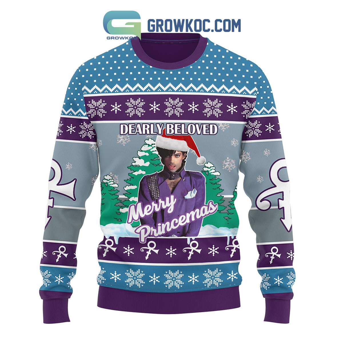 Prince Dearly Beloved Merry Princemas Ugly Sweater2B1 DUytD