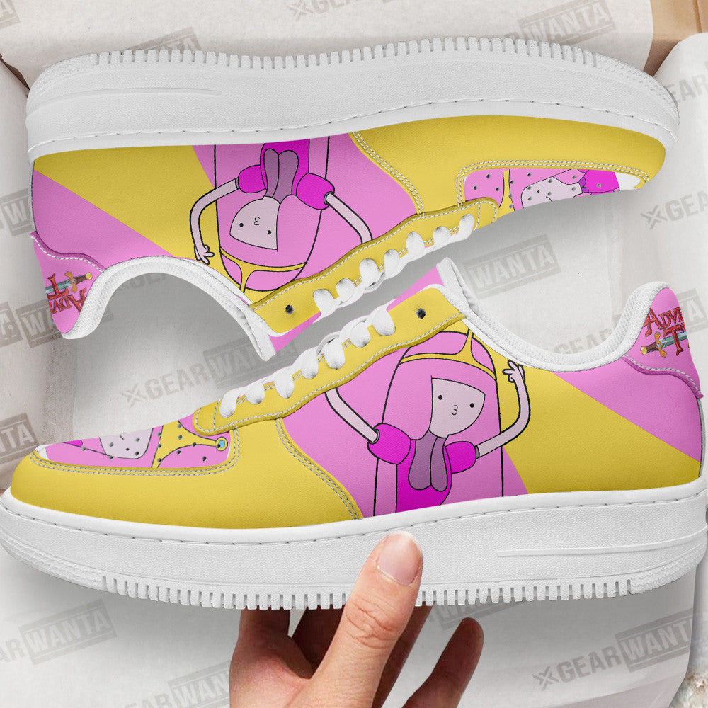 Princess Bonnibel Bubblegum Air Sneakers Custom Adventure Time Shoes 1 GearWanta