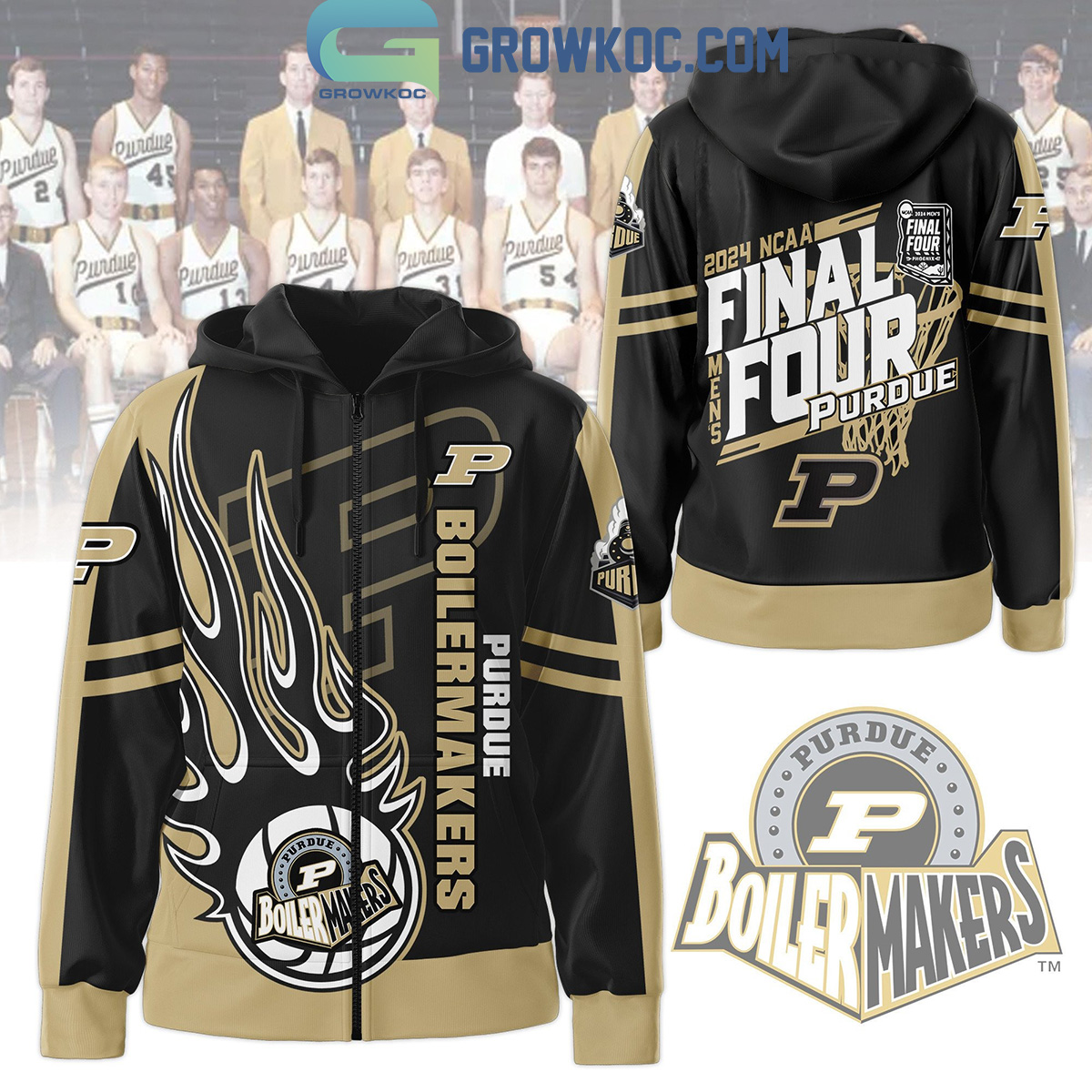 Purdue Boilermakers 2024 NCAA Mens Final Four Alabama Hoodie Shirts2B1 SPEbo