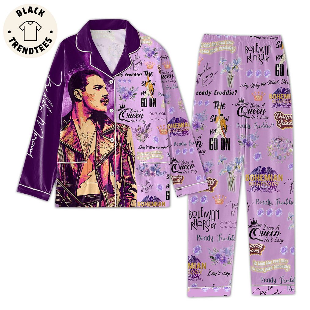 Queen Bohemian Rhapsody Lyrics Pijamas Set 2988d7 0