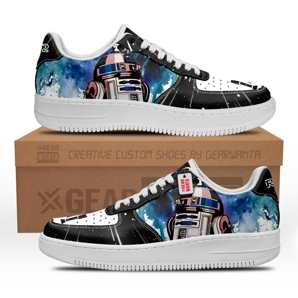 R2 D2 Star Wars Custom Air Sneakers PT21 1 GearWanta