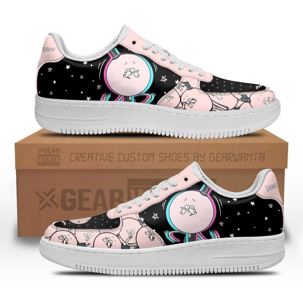 Regular Show Pops Maellard Air Sneakers Custom Shoes 1 GearWanta