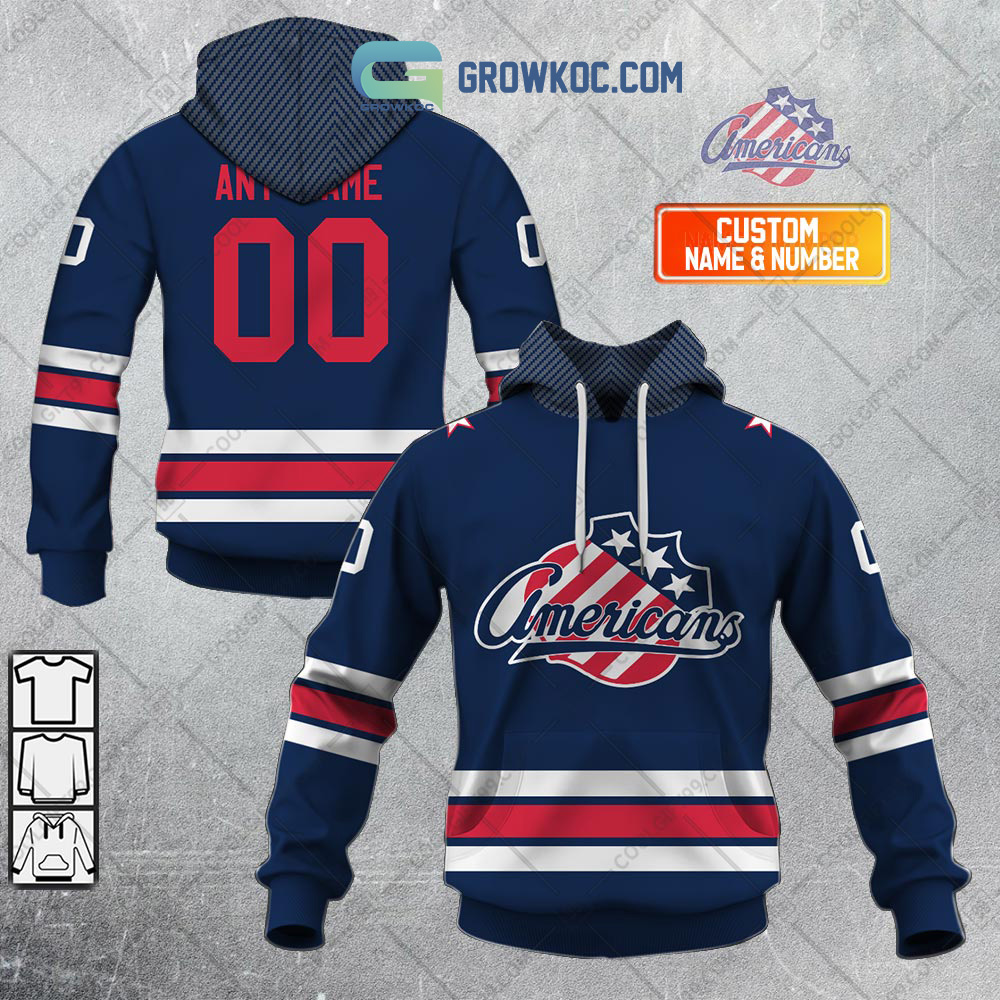 Rochester Americans Color Fan Personalized Hoodie Shirts2B1 gE43F