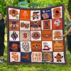 SYRACUSE ORANGE NCAA Collection Design Fleece Blanket Quilt2B1 TzSbL