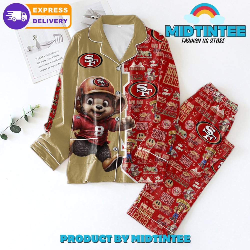 San Francisco 49ers Bang Bang Niner Gang Pajamas Set 1