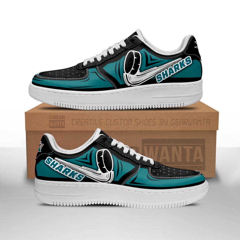 San Jose Sharks AF1 gear wanta 1