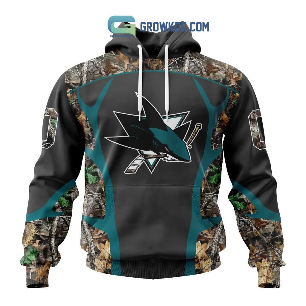 San Jose Sharks NHL Special Camo Hunting Personalized Hoodie T Shirt2B1 vO7eZ