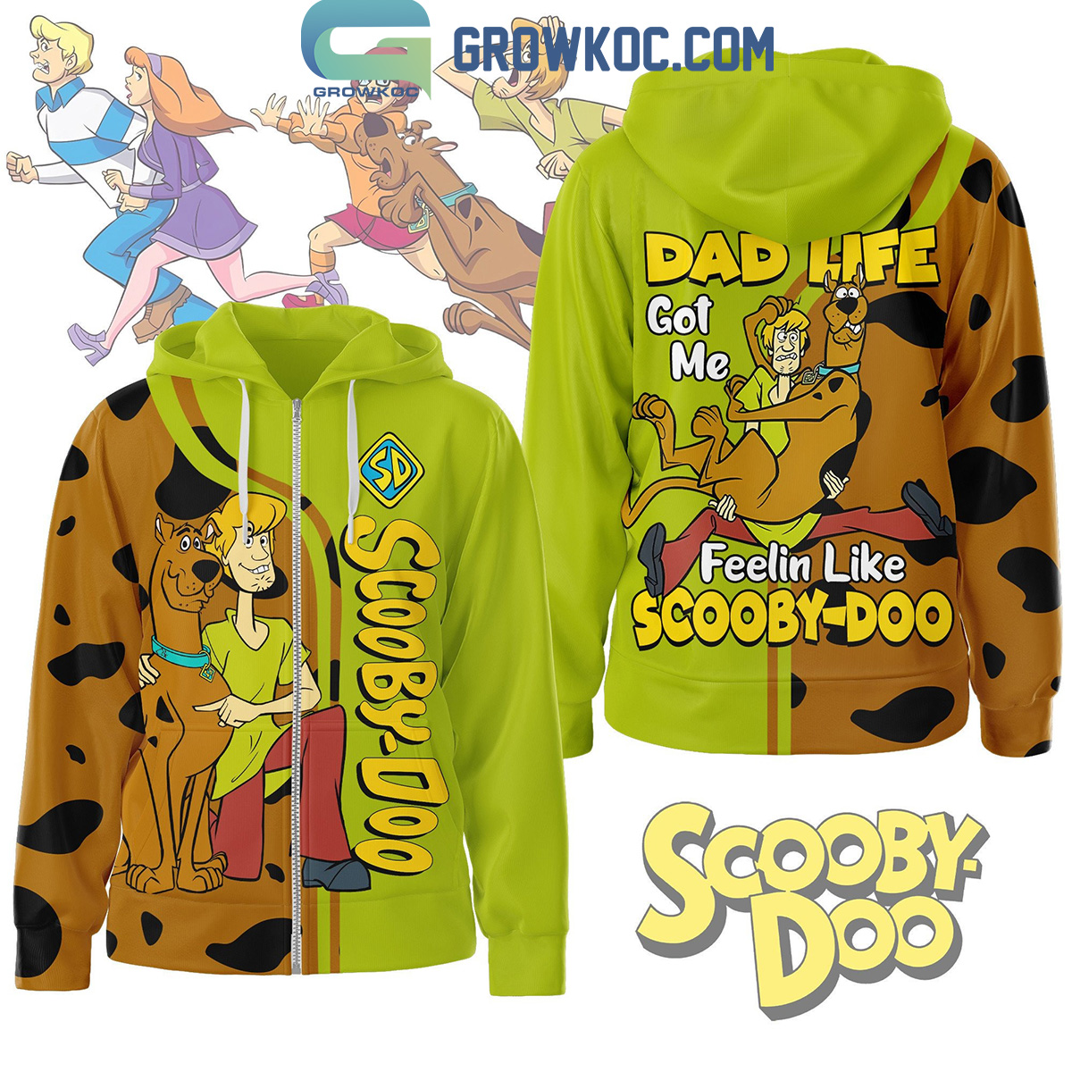 Scooby Doo Dad Life Got Me Feelin Like Scooby Doo Hoodie Shirts2B1 pAUTC