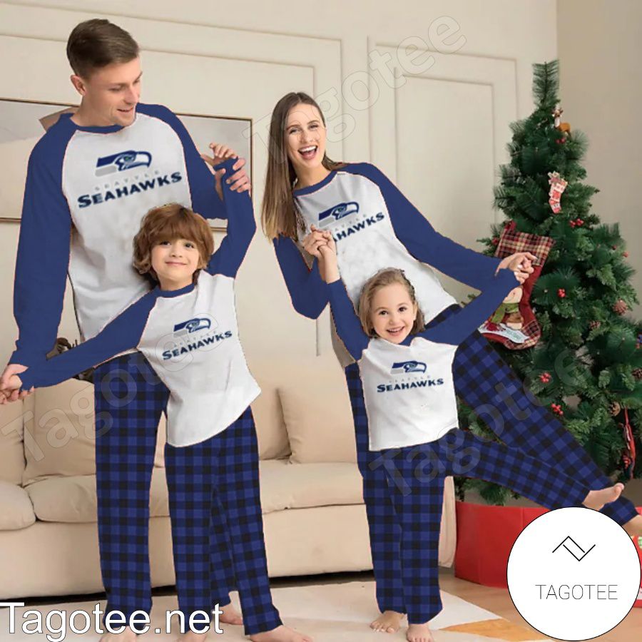 Seattle Seahawks NFL Buffalo Plaid Pajamas Set