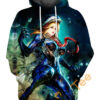 She Venom Custom All Over Print Hoodie 0