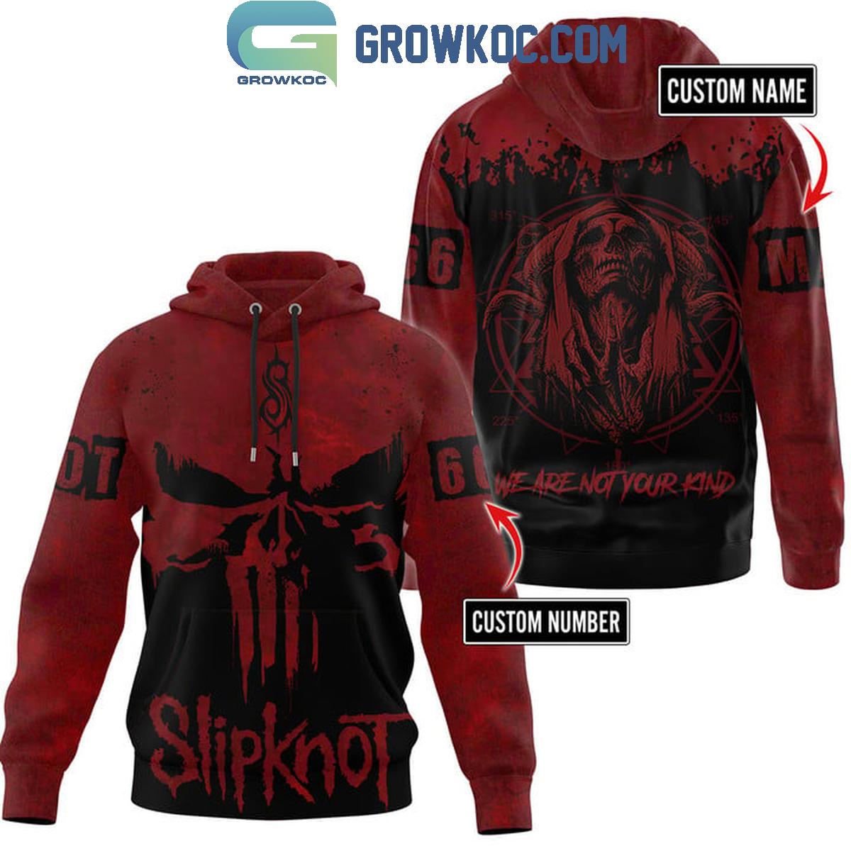 Slipknot We Are Not Your Kind 666 Fan Personalized Hoodie Shirts 1 5onrg