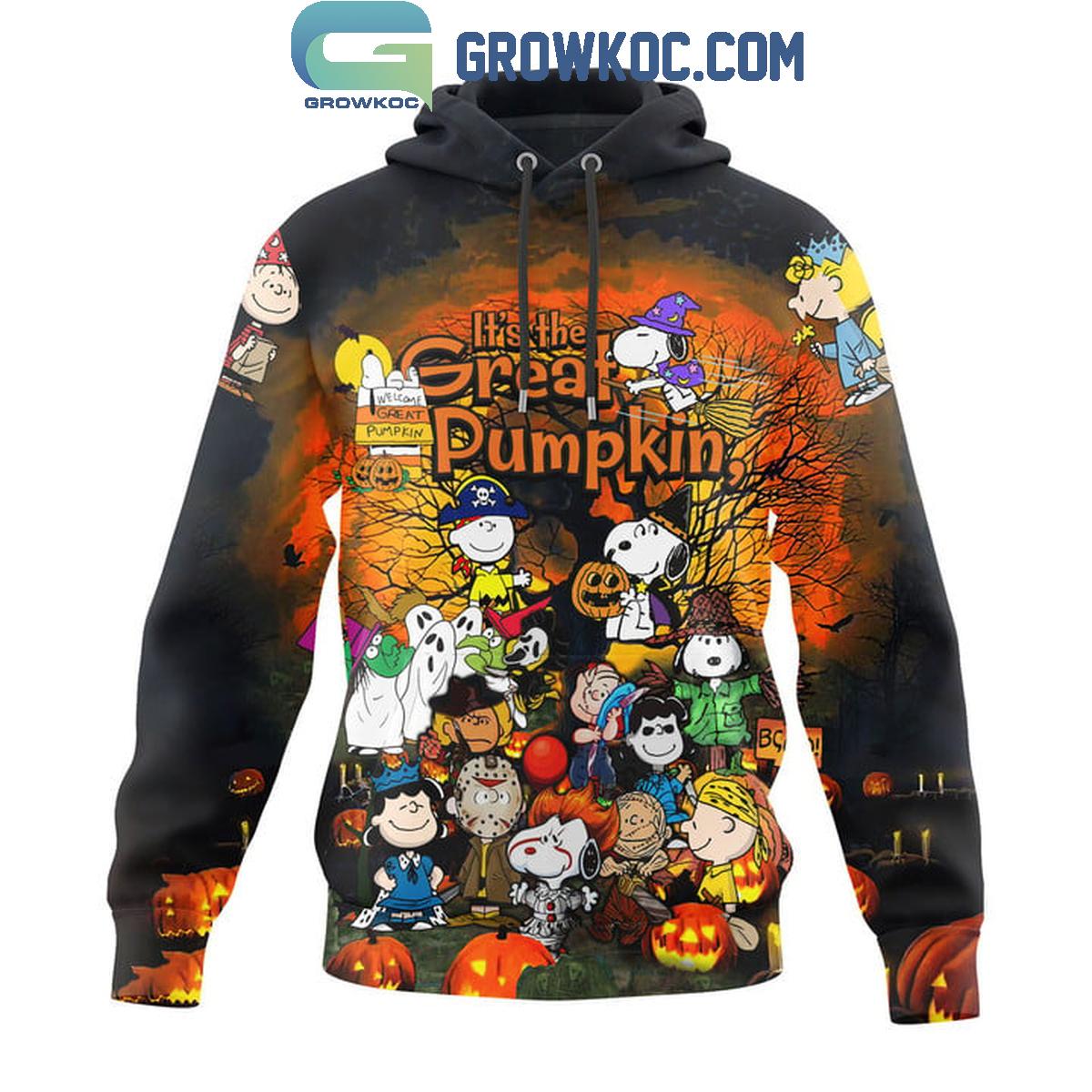 Snoopy Its The Great Pumpkin Fan Celebration Halloween Hoodie Shirts 1 DzQaJ