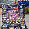 Snoopy Moon Landing Anniversary Fleece Blanket Quilt2B1 rOaJp