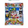 Snoopy Peanuts Merry Christmas Fleece Blanket Quilt2B1 kPpHC