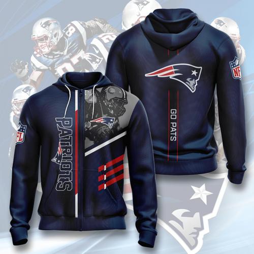 Sports Team New England Patriots Hoodie 3D 0